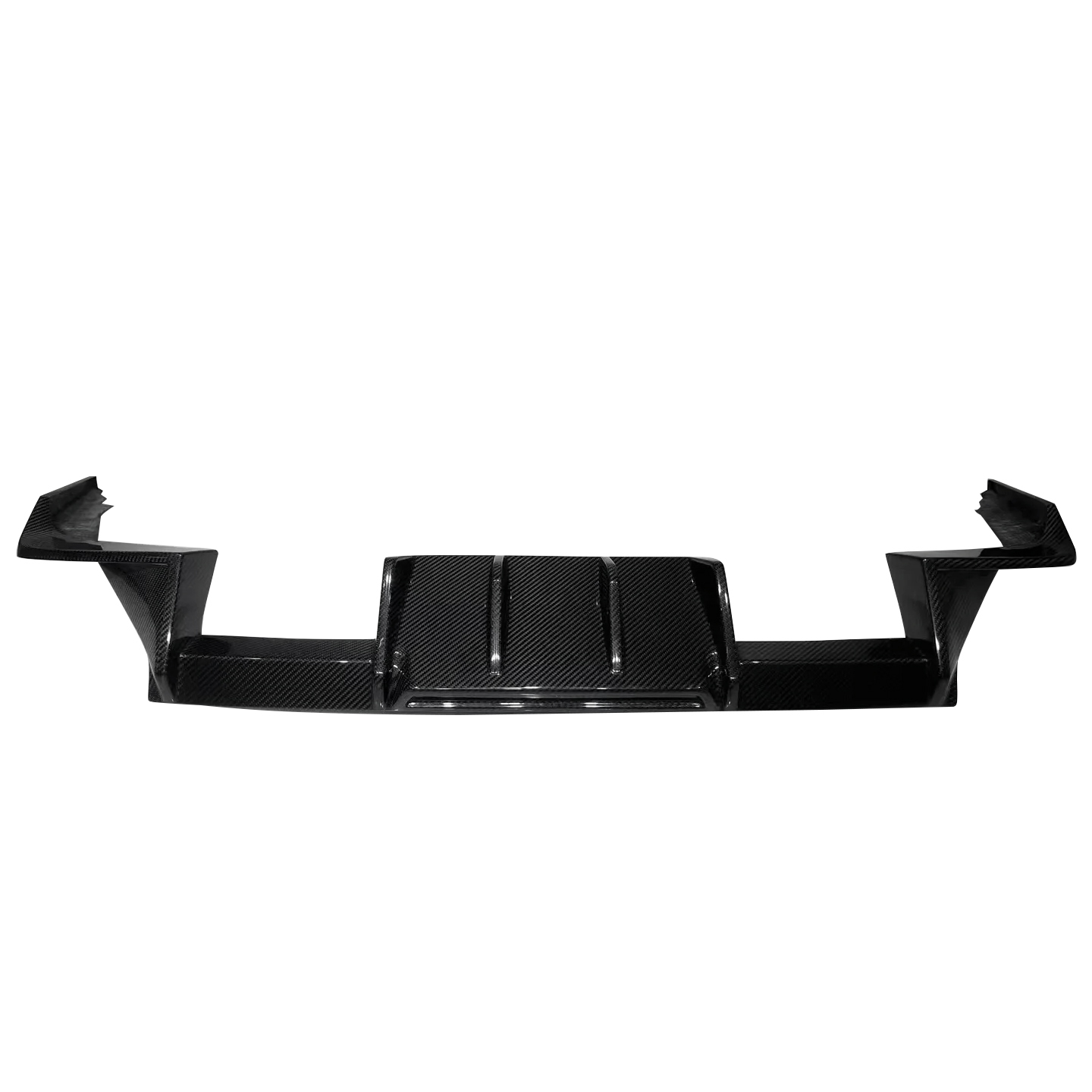 For BMW M2 G87 Dry Carbon Fiber Rear Diffuser – R Style