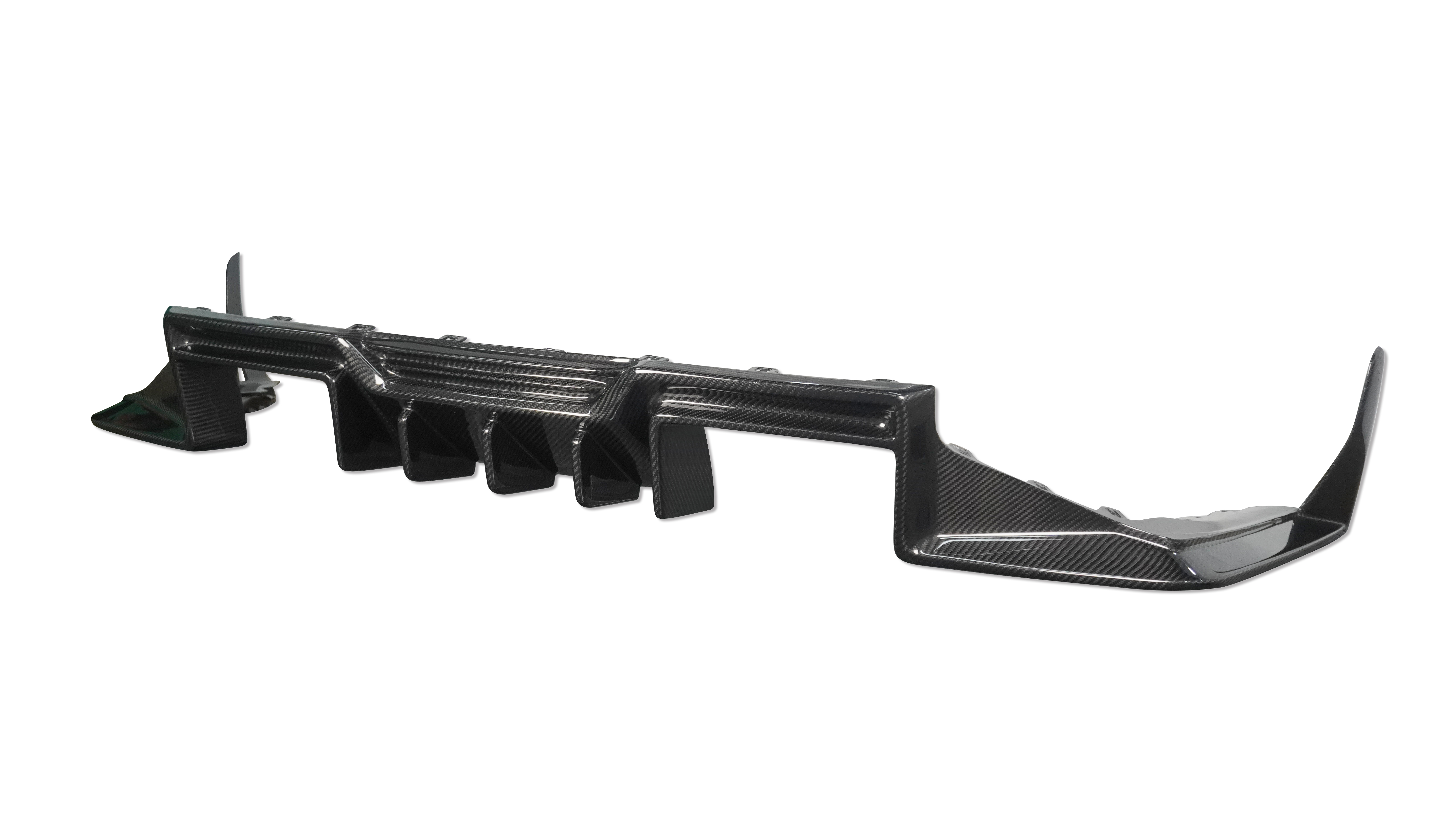 For BMW M2 G87 Dry Carbon Fiber Rear Diffuser – TK Style