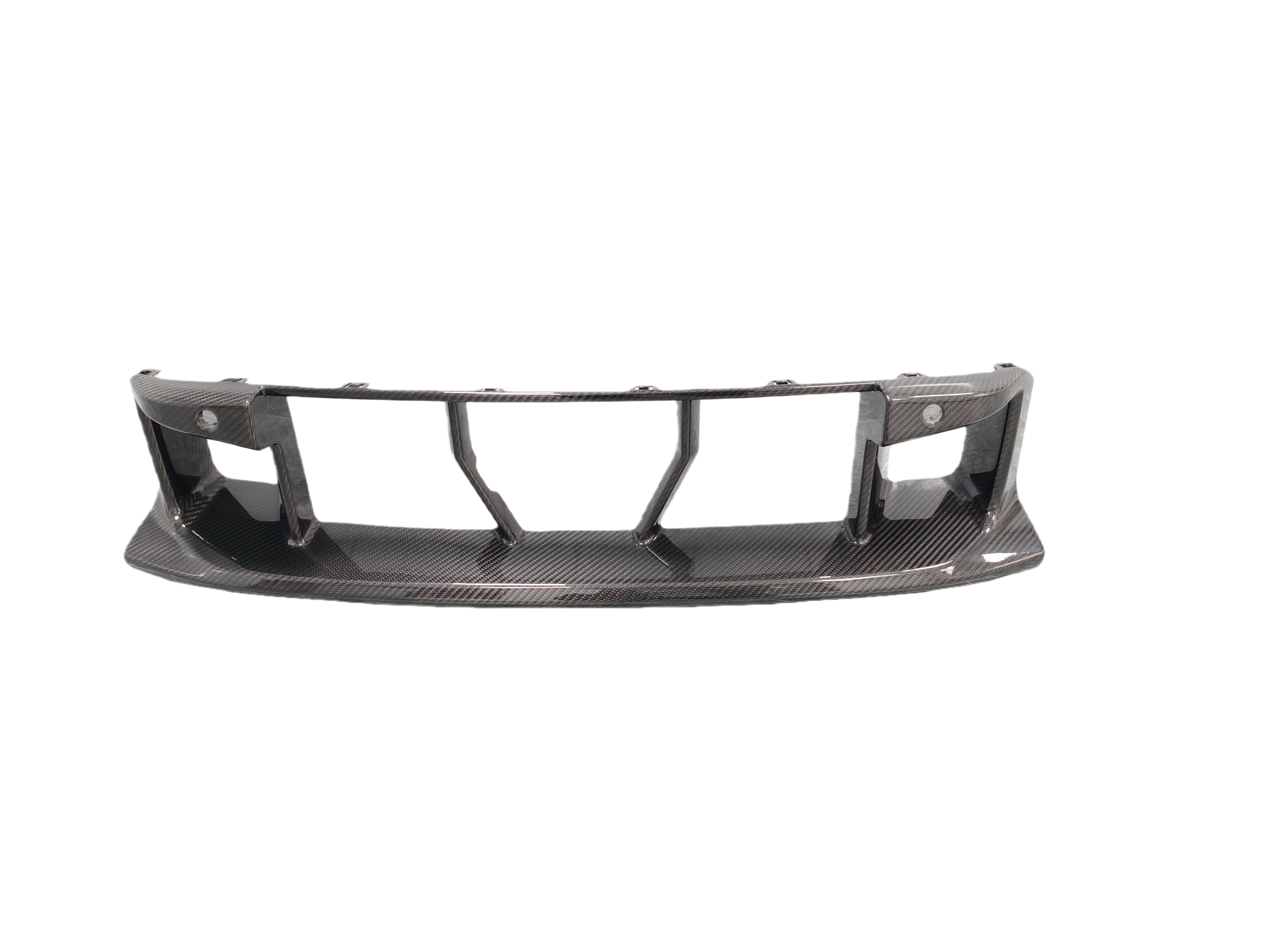For BMW M2 G87 Dry Carbon Fiber Lower Center Bumper Grille