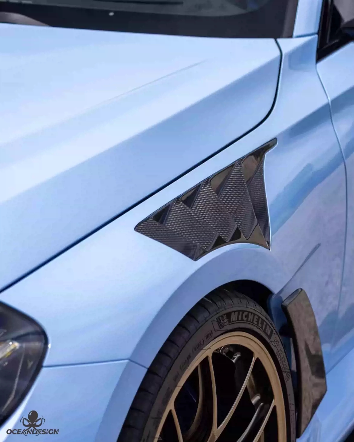 For BMW M2 G87 Dry Carbon Fiber Front Fender Set – APN Style