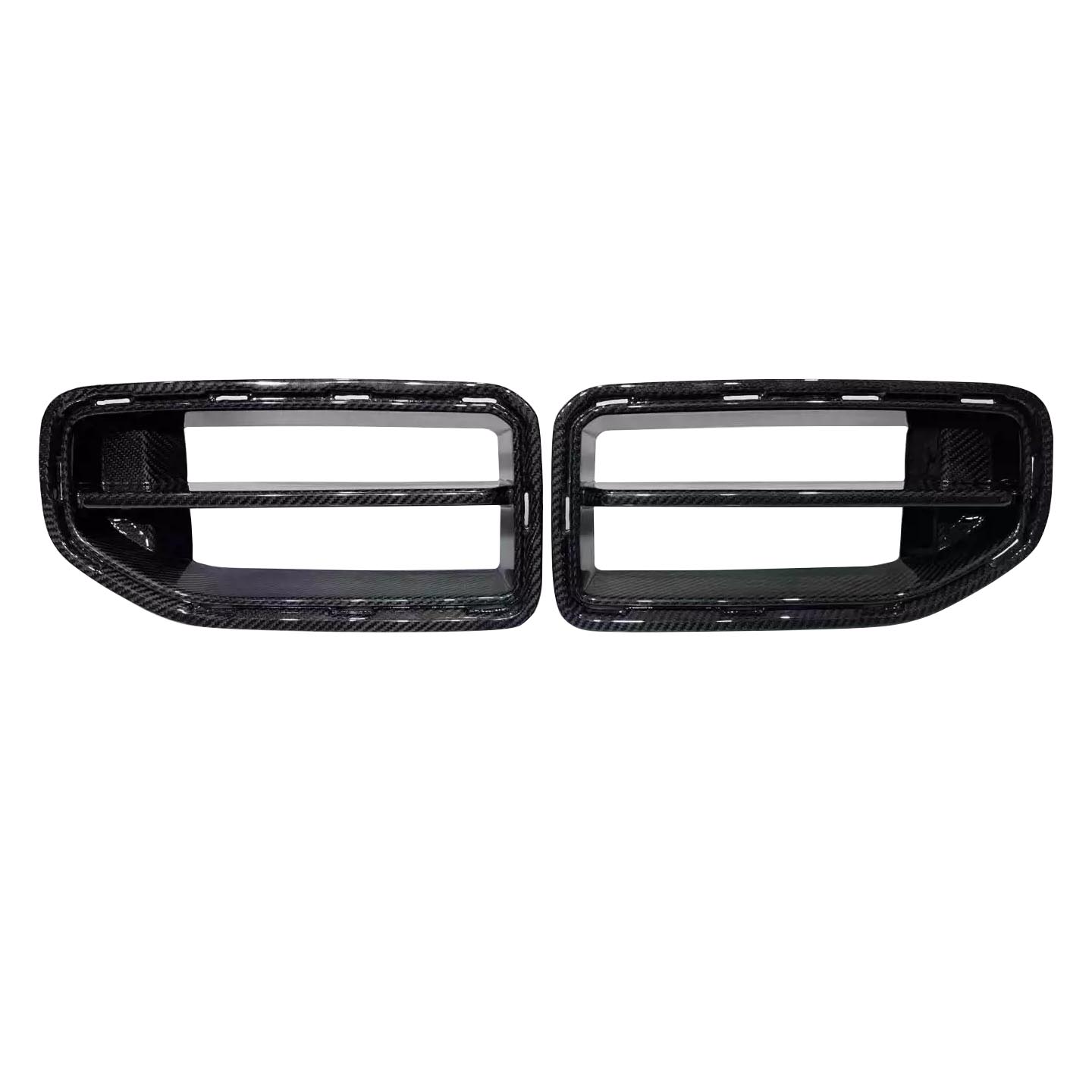 For BMW M2 G87 Dry Carbon Fiber Front Grille – MP Style