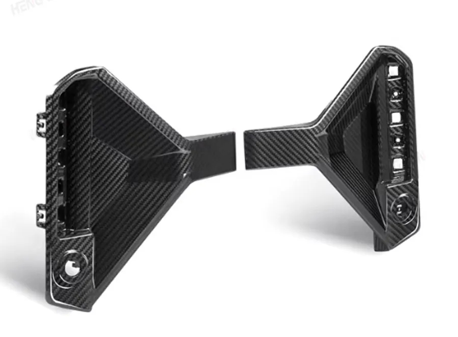 For BMW M2 G87 Dry Carbon Fiber Rear Vent Trim