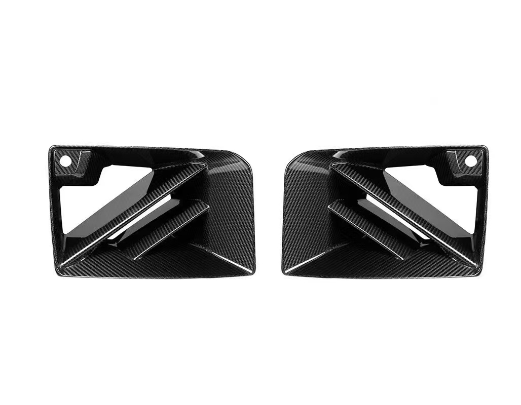 For BMW M2 G87 Dry Carbon Fiber Front Bumper Vent Trim – SQ Style