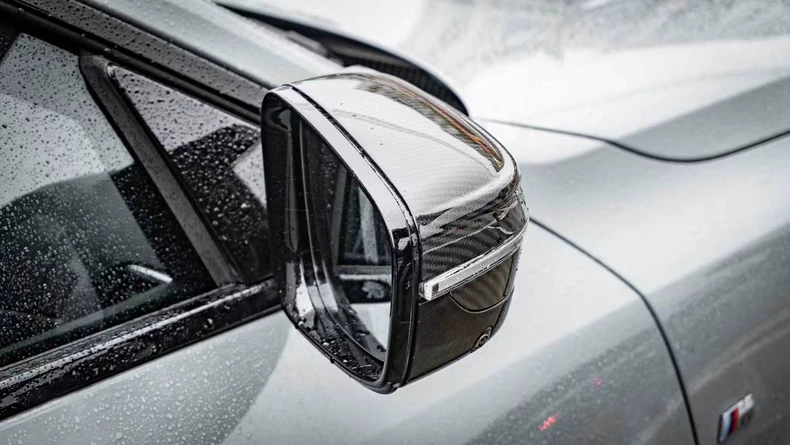For BMW 2 Series G42 Dry Carbon Fiber Mirror Cover Set