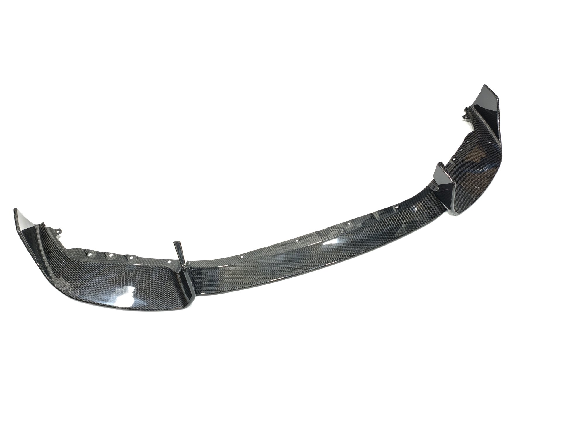 For BMW M2 G87 Dry Carbon Fiber Front Lip – AD Style