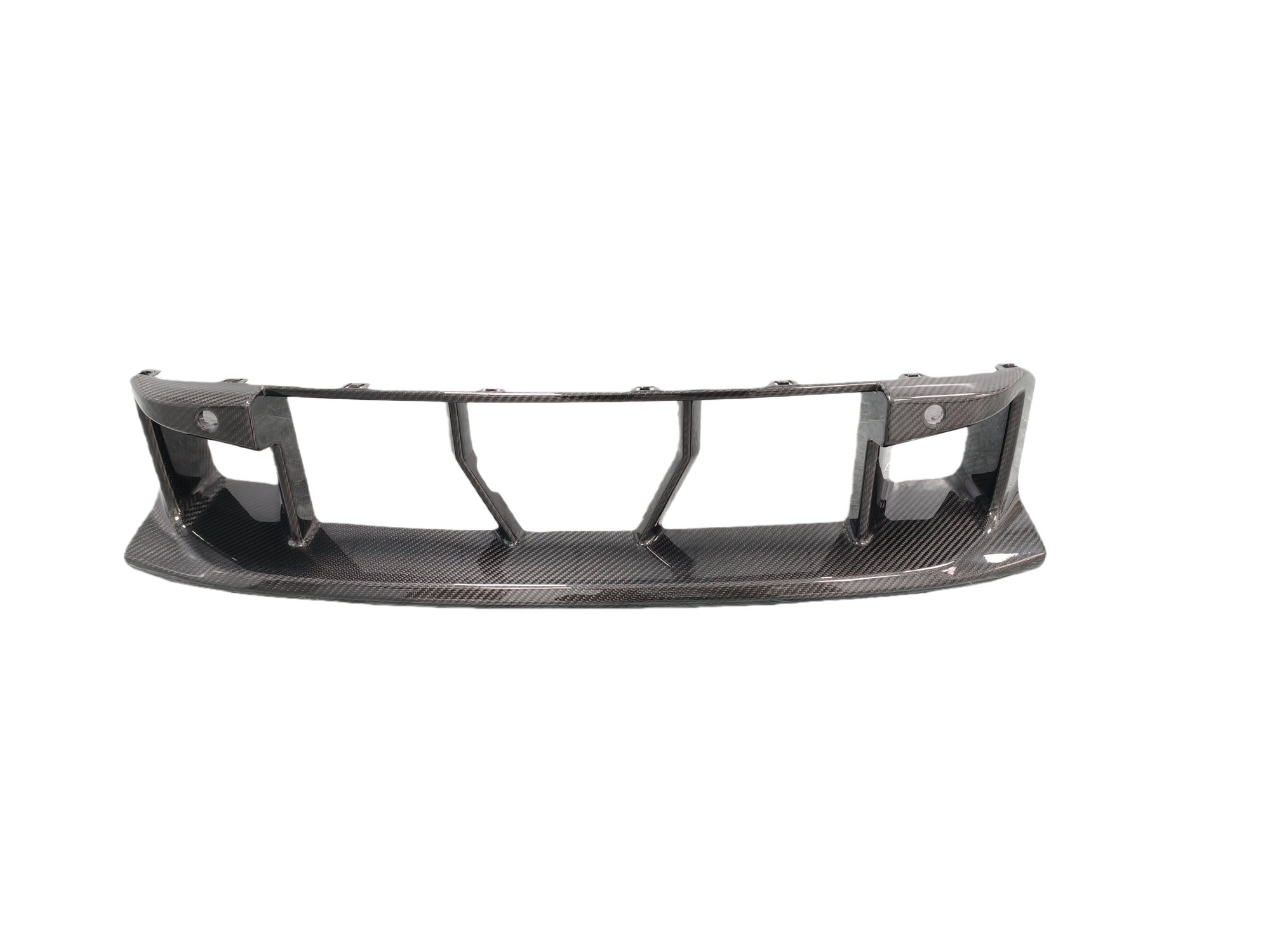 For BMW M2 G87 Dry Carbon Fiber Lower Center Bumper Grille