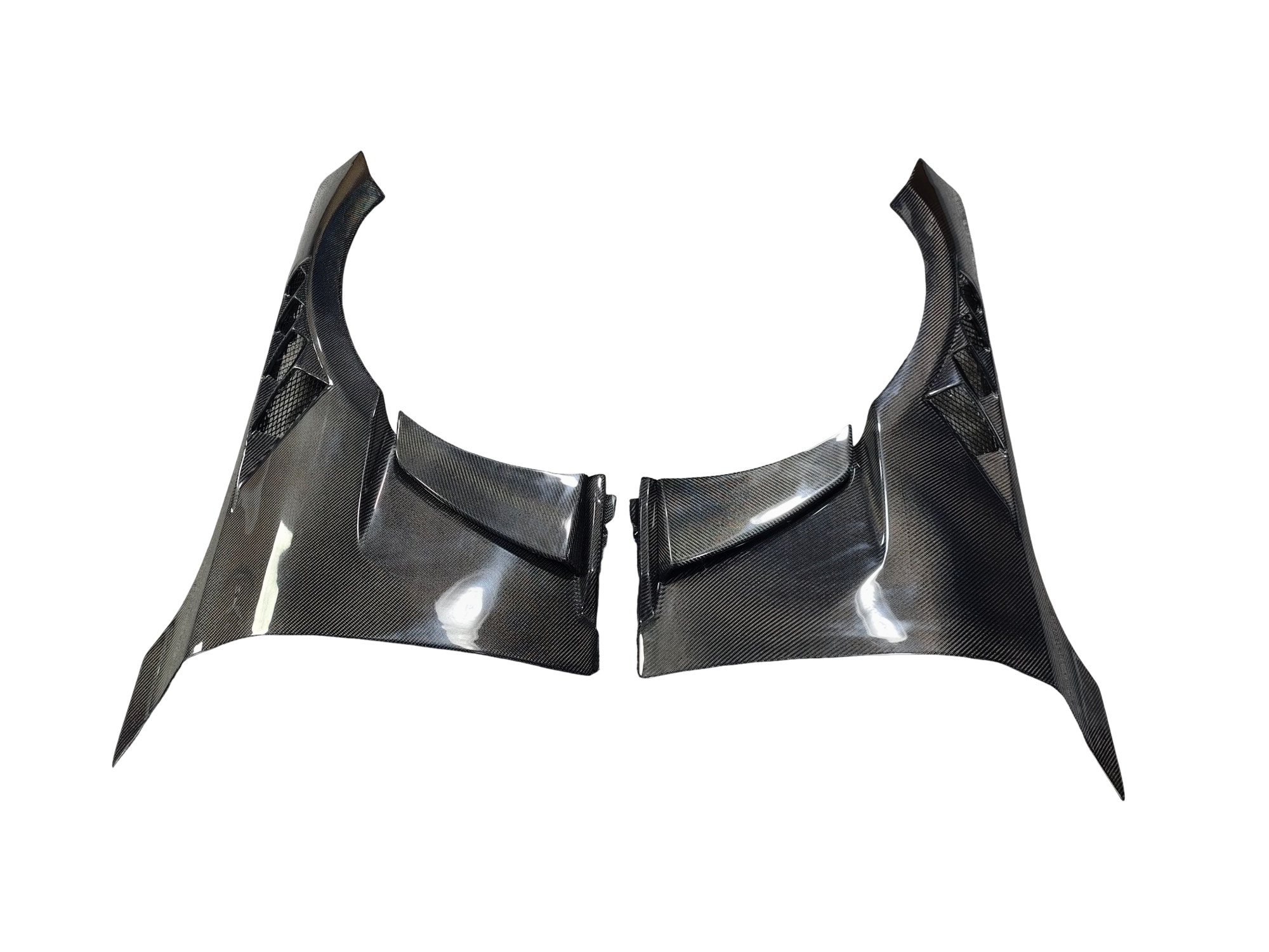 For BMW M2 G87 Dry Carbon Fiber Front Fender Set – APN Style