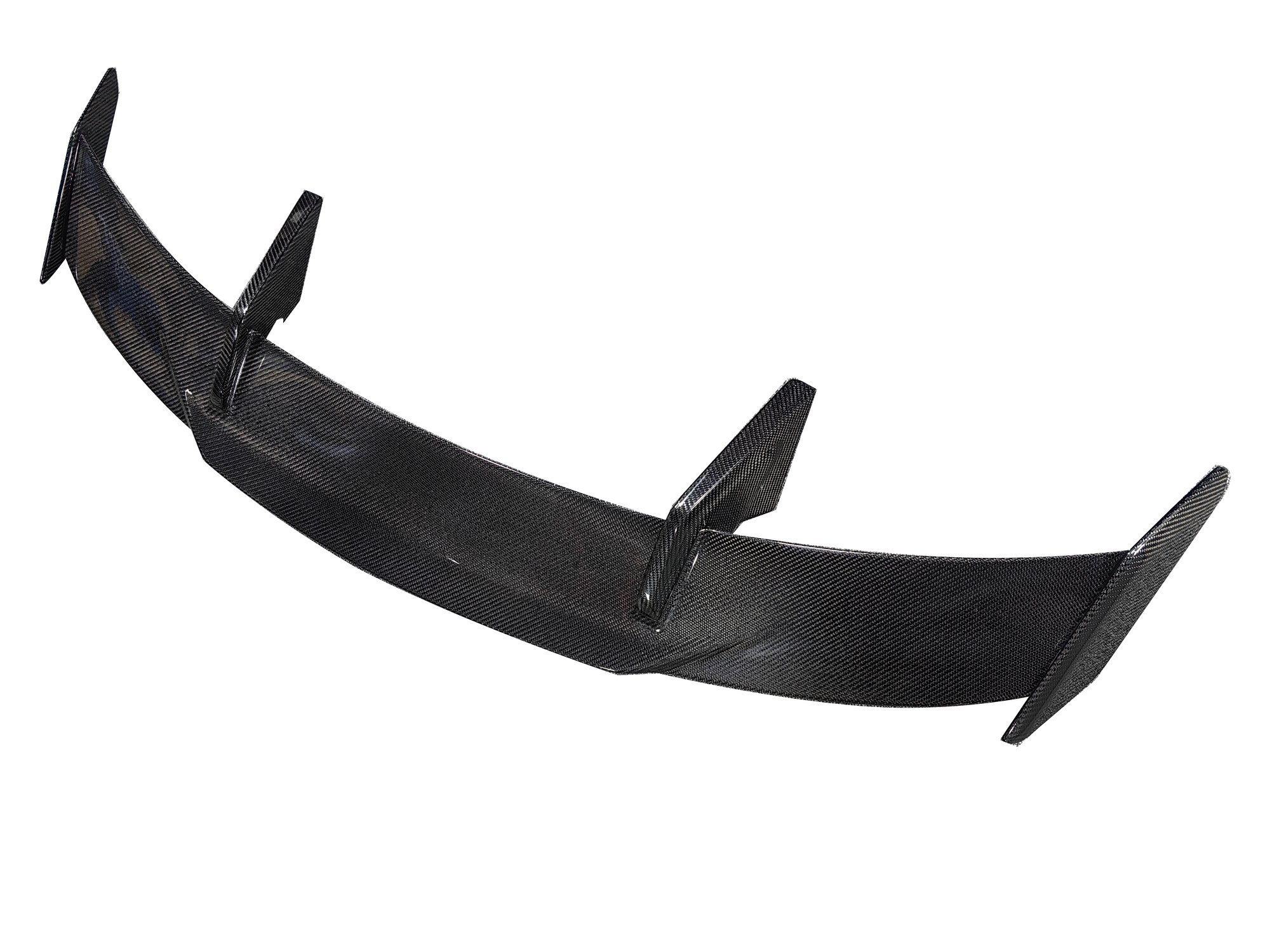 For BMW G42 2 Series / M2 G87 Dry Carbon Fiber Vertical-Mount Rear Wing – MP Style