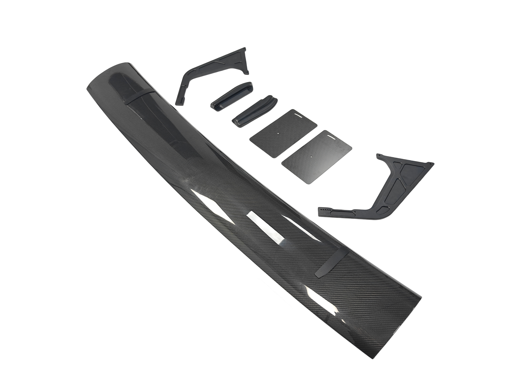 For BMW G42 2 Series / M2 G87 Dry Carbon Fiber Large Rear Wing – VS Style