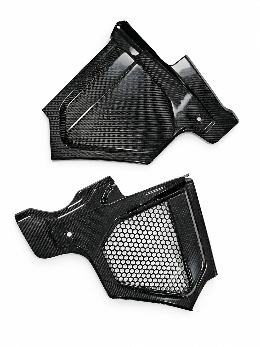 For G42 2-Series G20/G21 3-Series Dry Carbon Engine Cowl Panel Cover Set