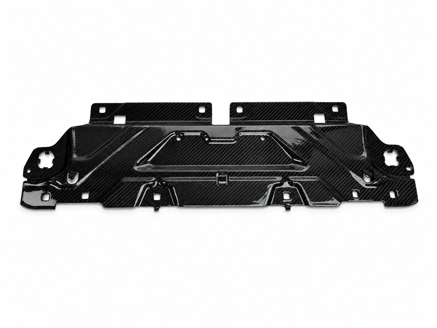 For BMW G42 M240i B58  Dry Carbon Fiber Radiator Shroud Cover